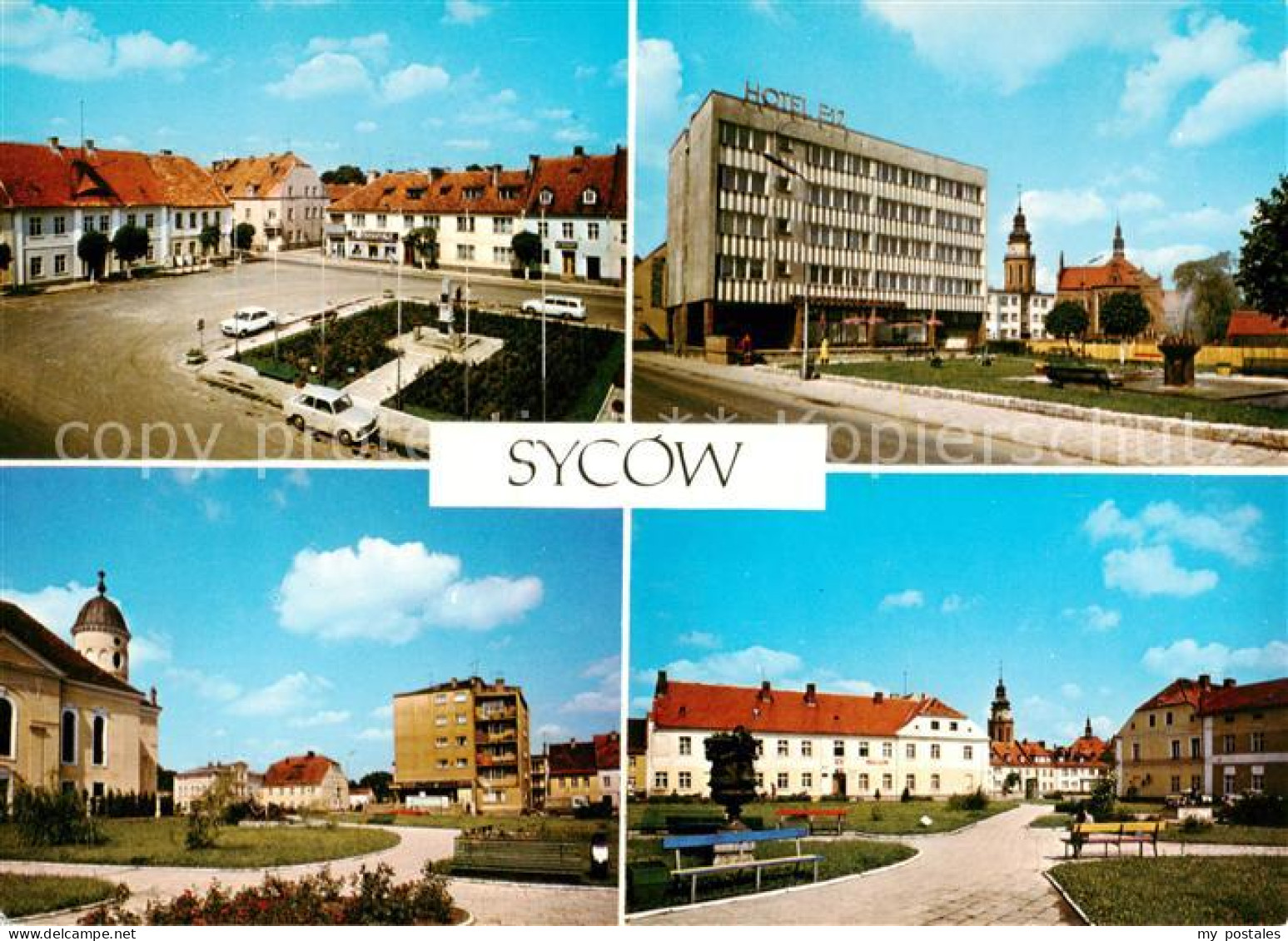 73792853 Sycow Gross Warthenberg PL Plac Wolnosci Skwer Przy Ulicy Michala Zymie - Poland