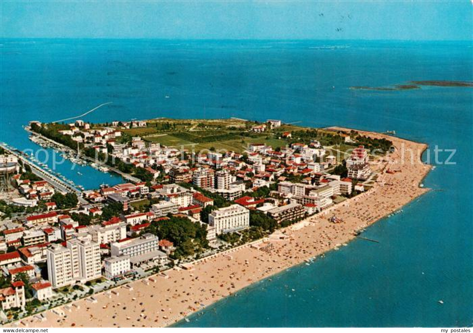 73792801 Lignano Sabbiadoro IT Punta Est Spiaggia Dall Aereo  - Sonstige & Ohne Zuordnung