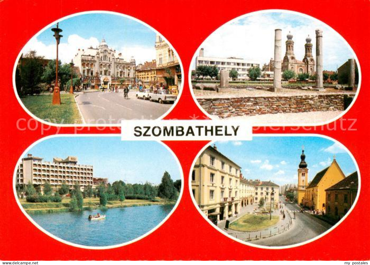 73792800 Szombathely Motive Innenstadt Partie Am Fluss Szombathely - Hungary