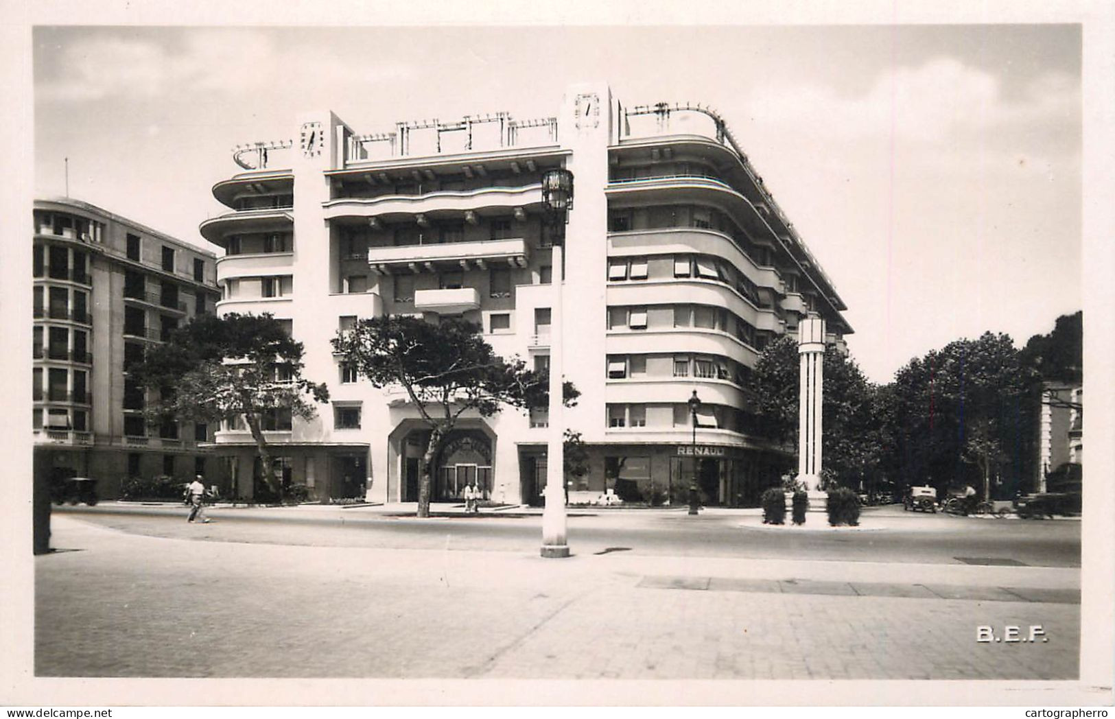 Postcard France Nice Boulevard Gambetta - Sonstige & Ohne Zuordnung