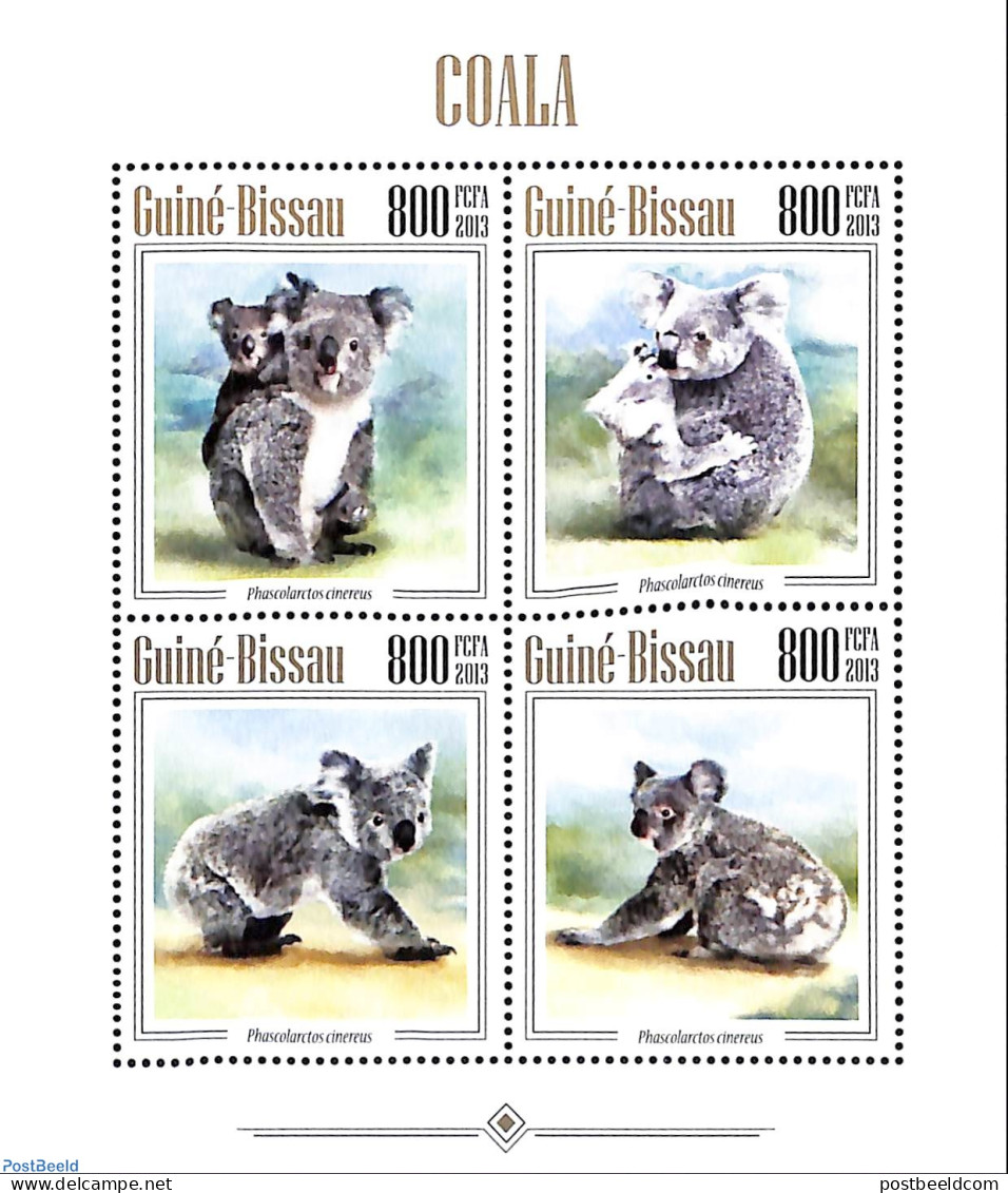 Guinea Bissau 2013 Koala, Mint NH, Nature - Bears - Guinea-Bissau