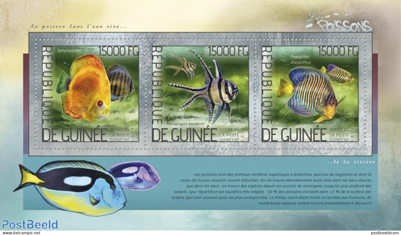 Guinea, Republic 2014 Fishes, Mint NH, Nature - Fish - Poissons