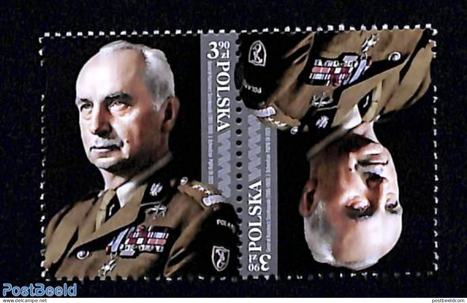 Poland 2023 General Kazimierz Sosnkowski 1v, Tete-Beche Pair, Mint NH - Unused Stamps