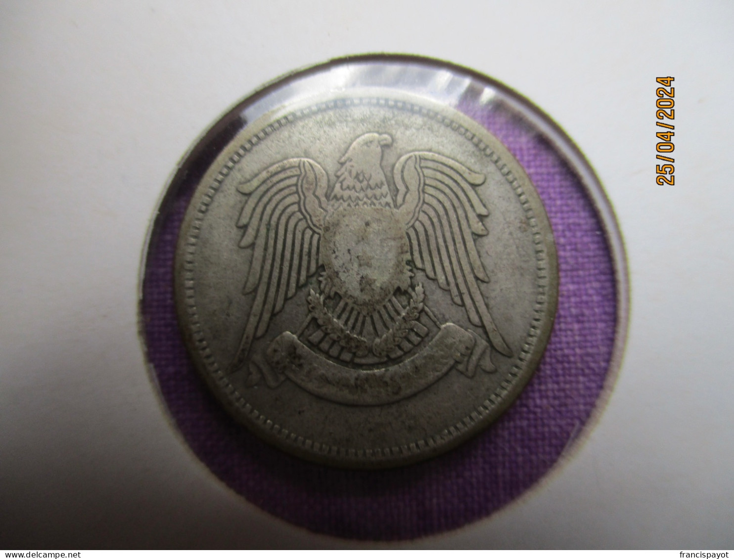 Syria: 25 Piastres 1947 (silver) - Syrien