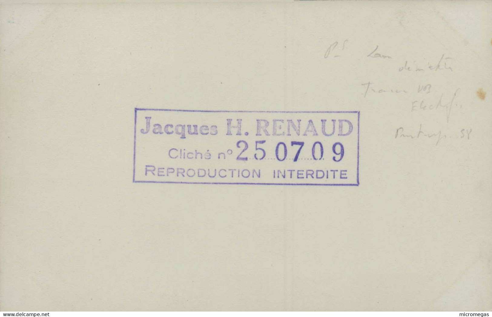 Train à Identifier - Cliché Jacques H. Renaud - Treinen