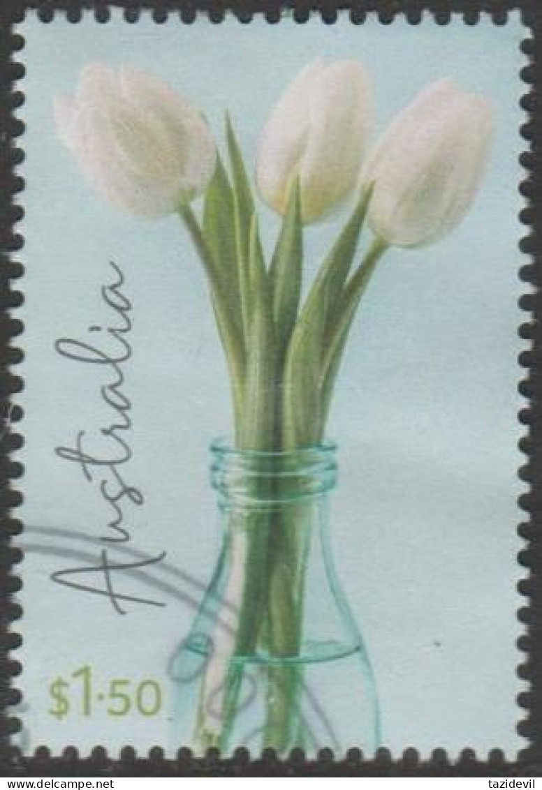 AUSTRALIA - USED 2024 $1.50 Special Occasions - Tulips - Usados