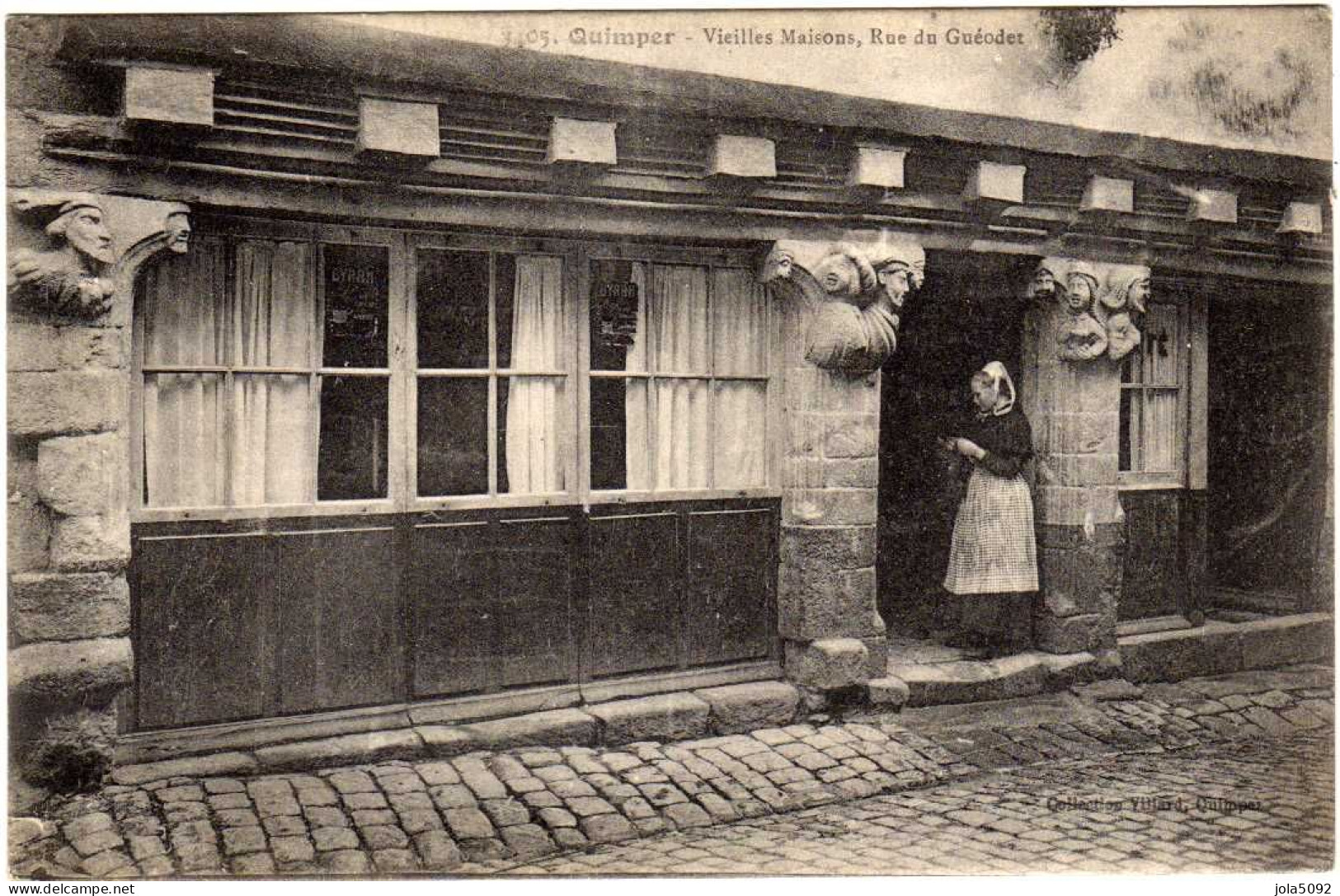 29 - QUIMPER - Vieilles Maisons Rue Du Guéoder - Quimper