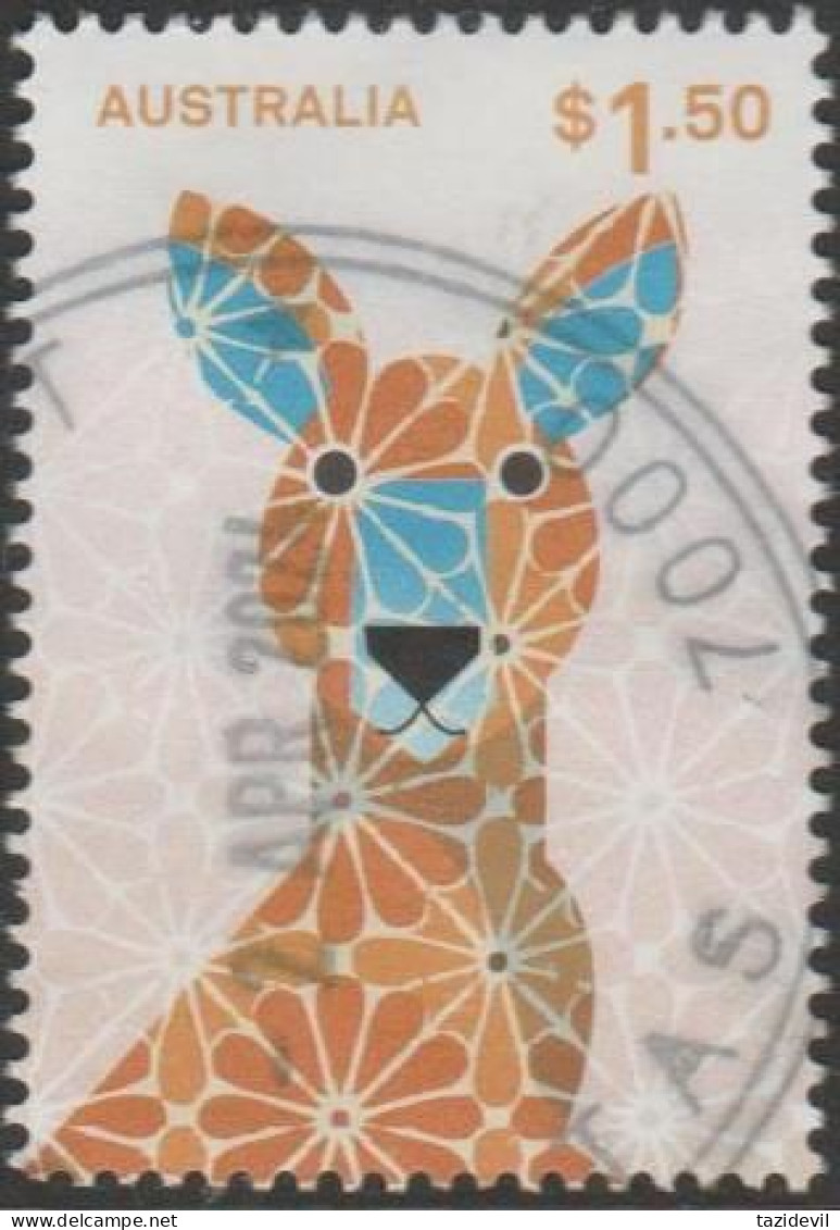 AUSTRALIA - USED 2024 $1.50 Special Occasions - Mosaic Kangaroo - Usados