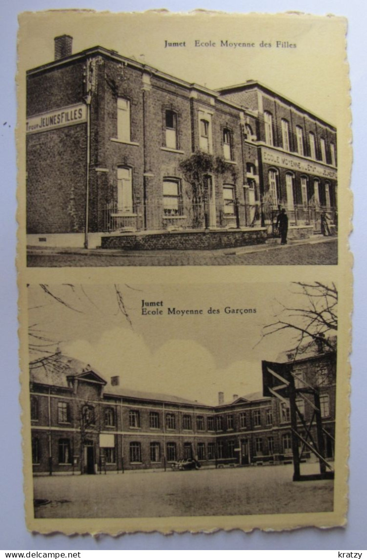 BELGIQUE - HAINAUT - CHARLEROI - JUMET - Ecole Moyenne Des Filles Et Ecole Moyene Des Garçons - Charleroi