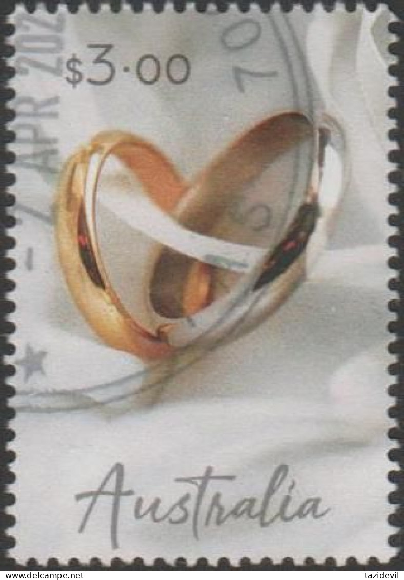 AUSTRALIA - USED 2024 $3.00 Special Occasions - Wedding Bands - Gebraucht