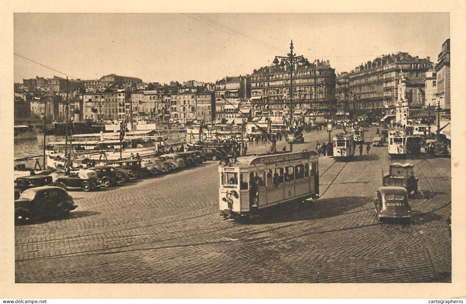 Postcard France Marseilles Le Quai Des Belges - Unclassified