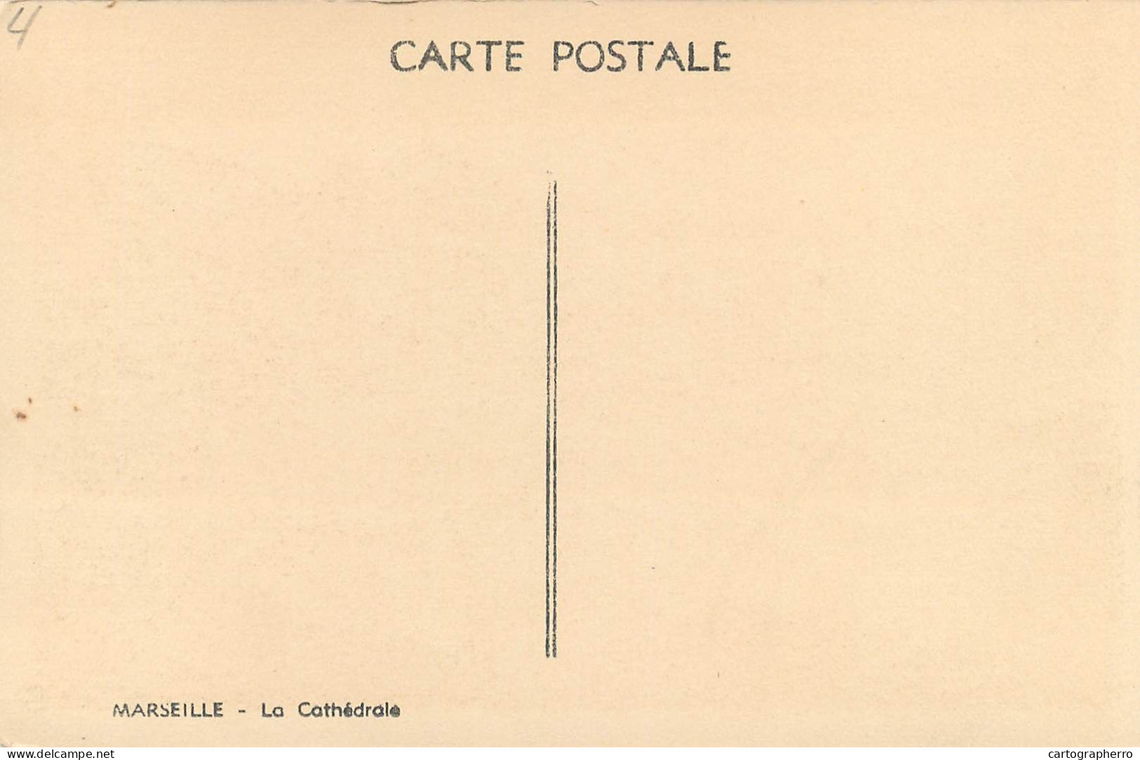 Postcard France Marseilles La Cathedrale - Unclassified