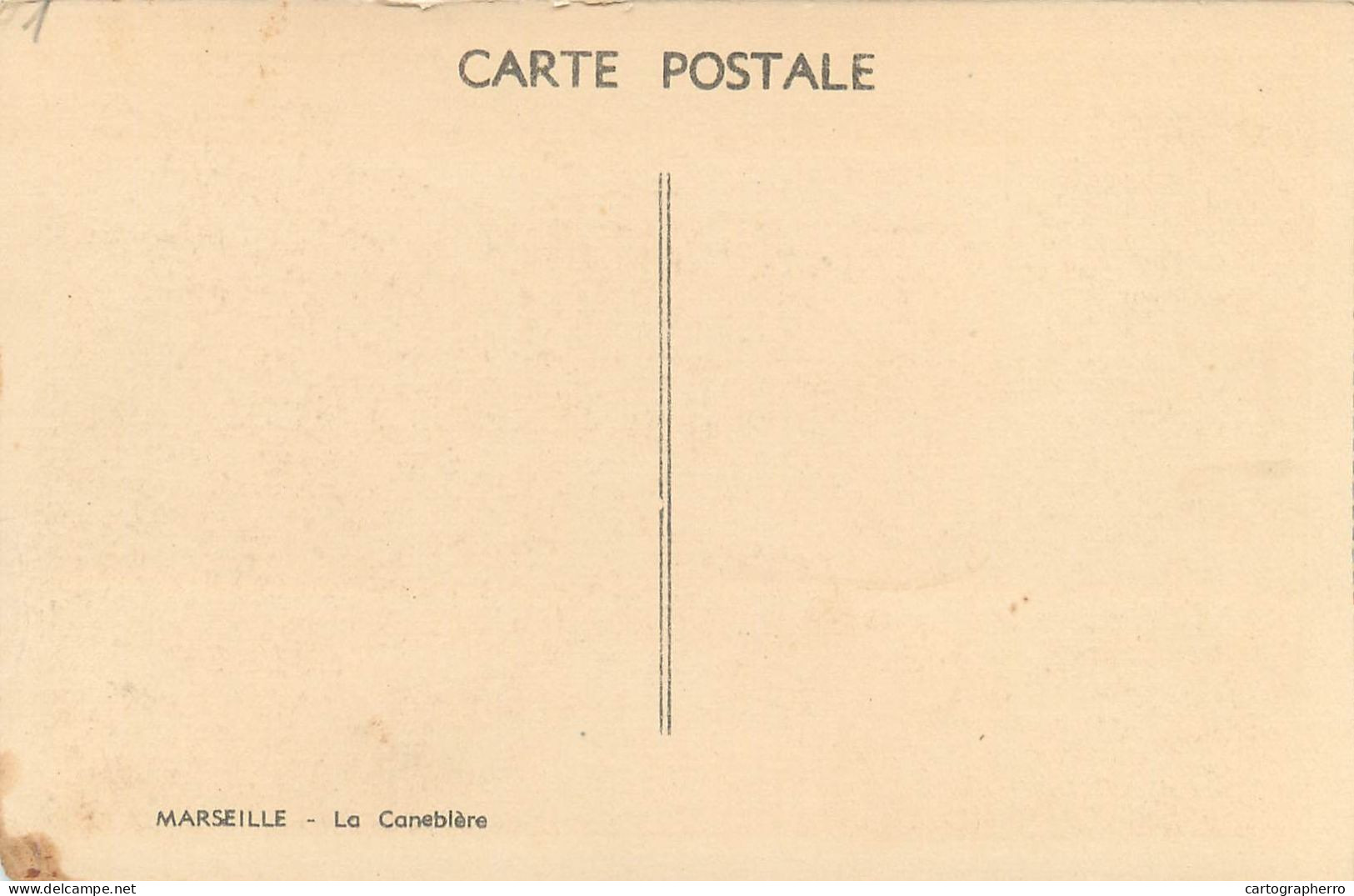 Postcard France Marseilles La Caneblere - Sin Clasificación