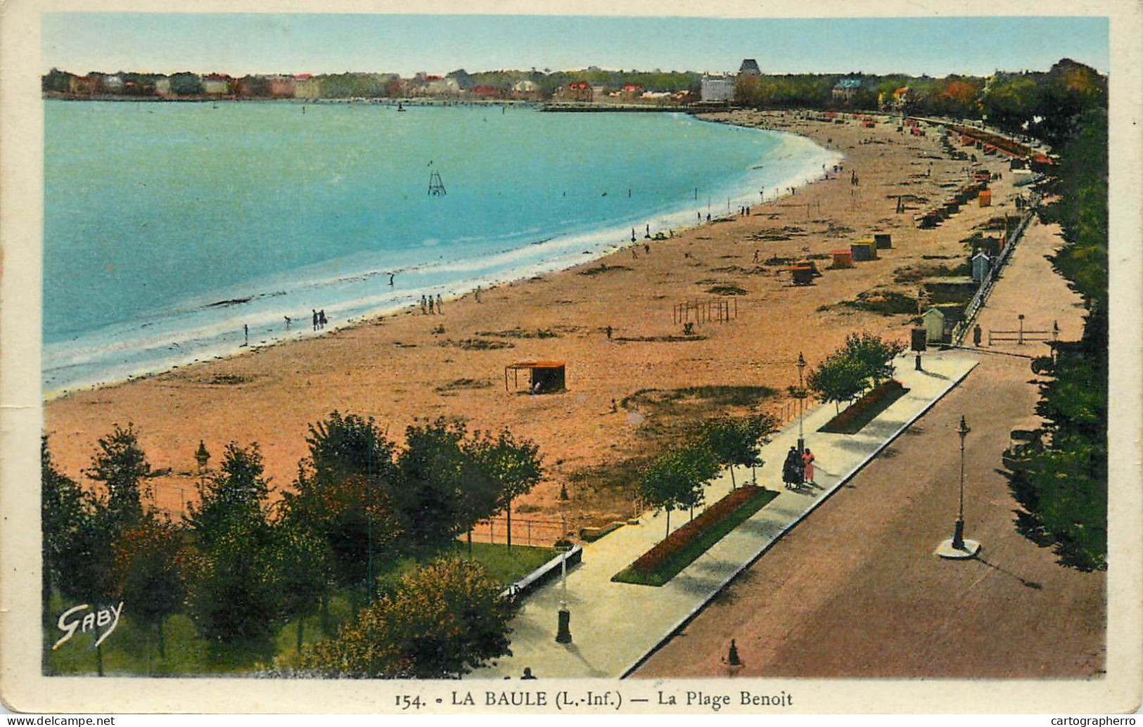 Postcard France La Baule La Plage Benoit - Sonstige & Ohne Zuordnung