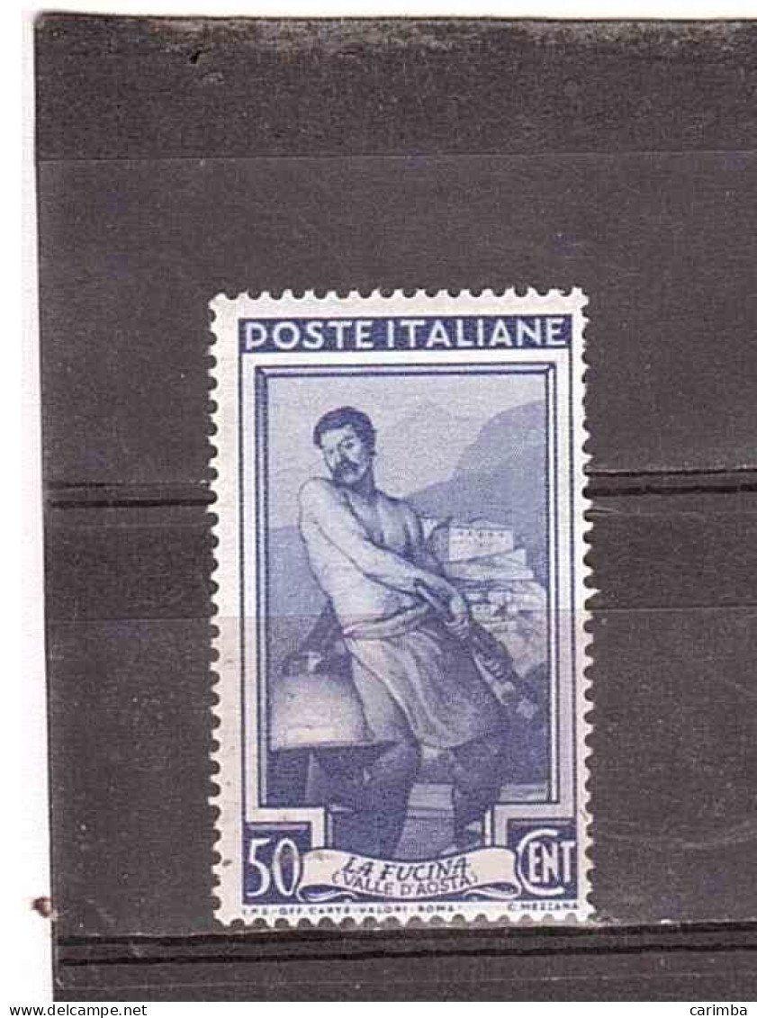 1950 50 Cent ITALIA LAVORO - 1946-60: Nieuw/plakker