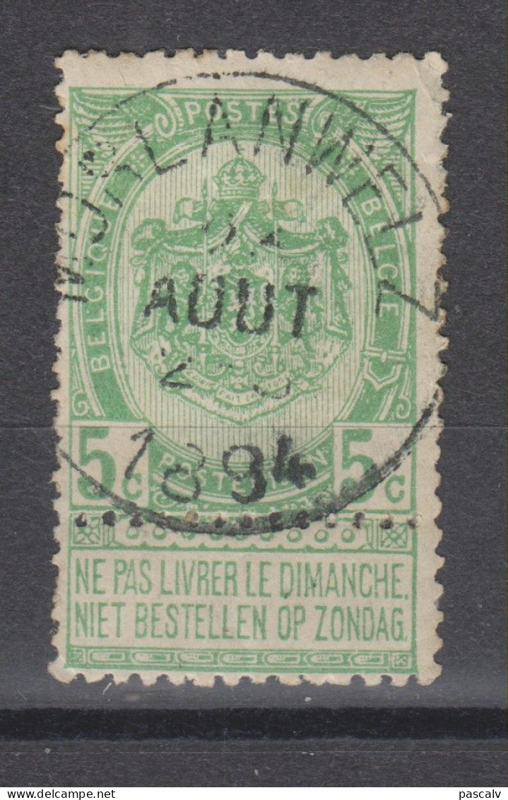 COB 56 Oblitération Centrale MORLANWELZ - 1893-1907 Coat Of Arms