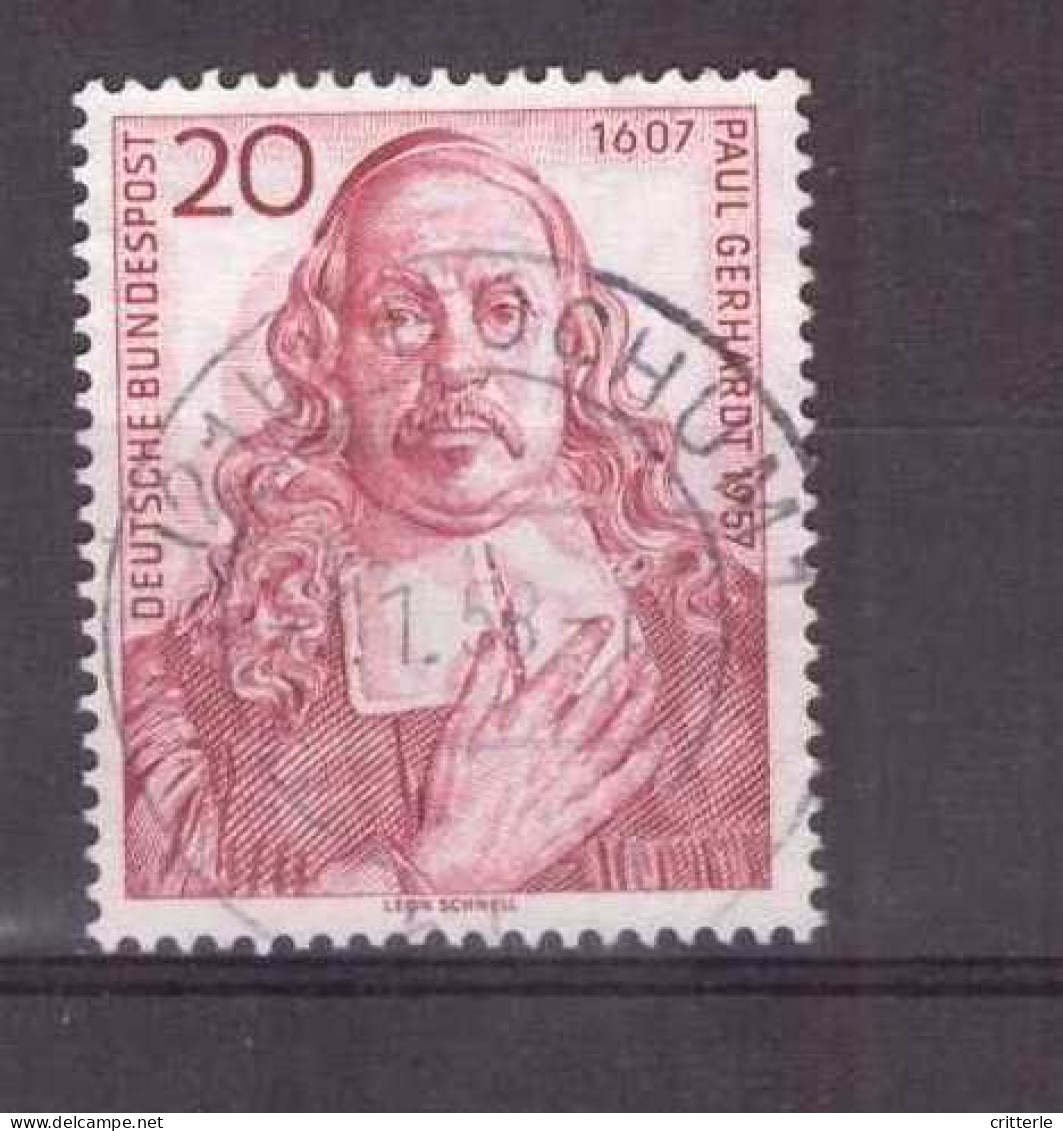 BRD Michel Nr. 253 Gestempelt (7,8,9,10,11) - Used Stamps