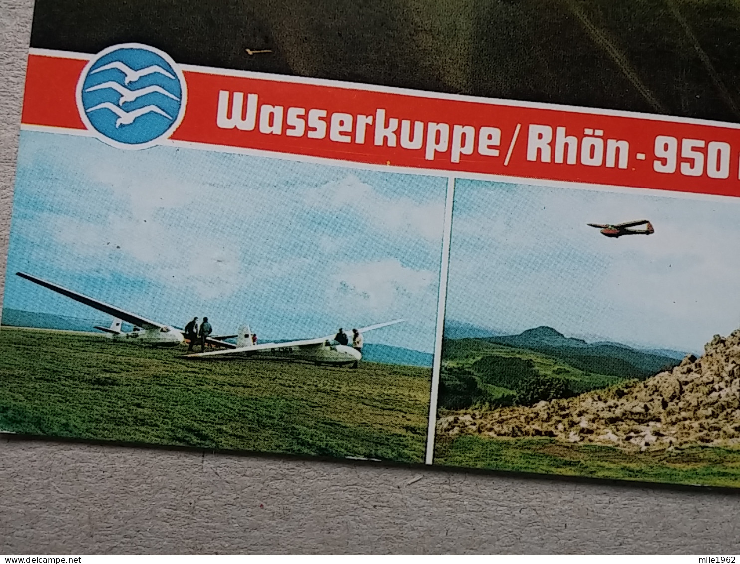 KOV 800-187 - GERMANY, WASSERKUPPE, BERG DER SEGELFLIEGER, AVION, PLANE, AVIO - Autres & Non Classés