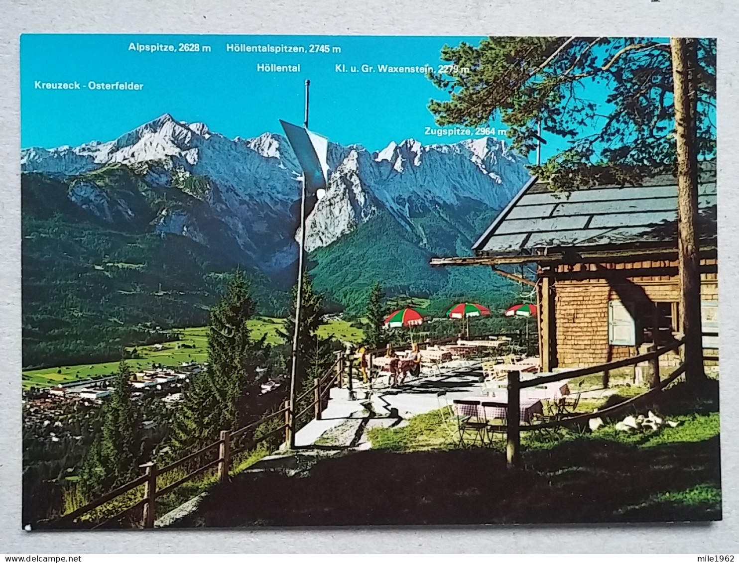 KOV 800-187 - GERMANY, BERGGASTHOF ST. MARTIN AM GRASBERG, GARMISCH PARTENKIRCHEN - Autres & Non Classés