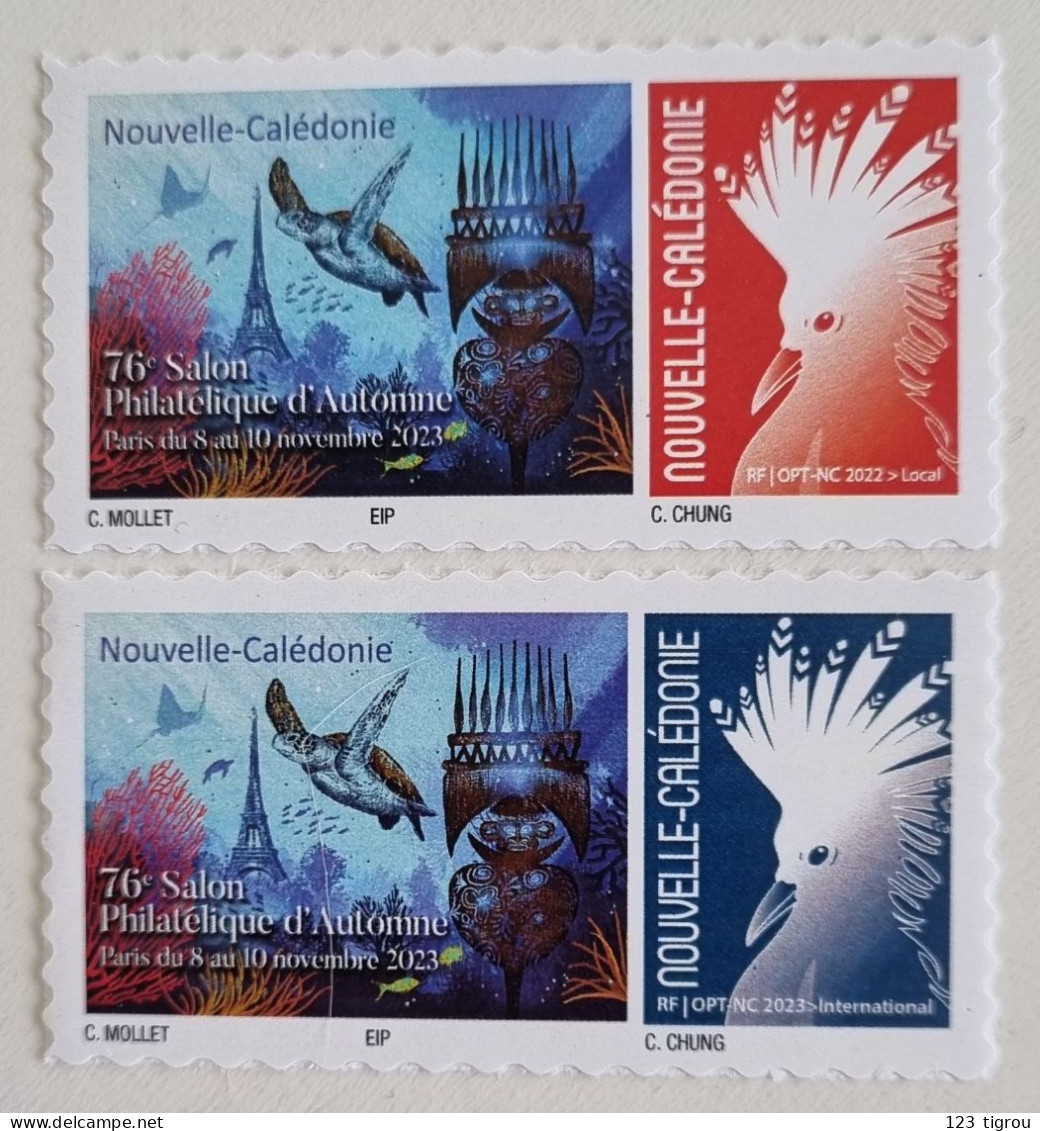 CAGOU OFFICIEL LOGO OPT SALON PHILATELIQUE D'AUTOMNE 2023 TB - Unused Stamps