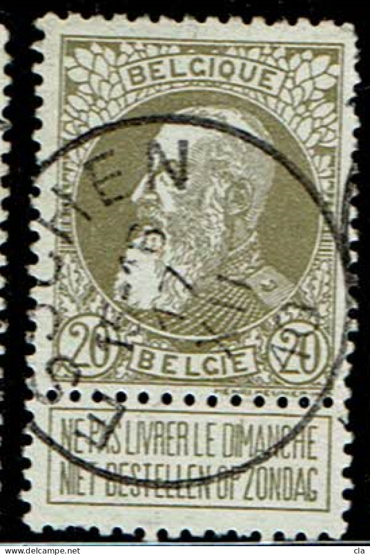 75  Obl   Eeschen  + 8 - 1905 Breiter Bart