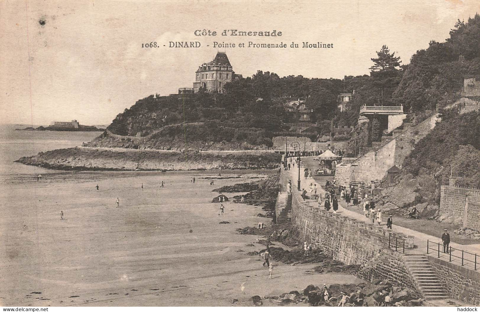 SAINT SERVAN : POINTE ET PROMENADE DU MOULINET - Autres & Non Classés