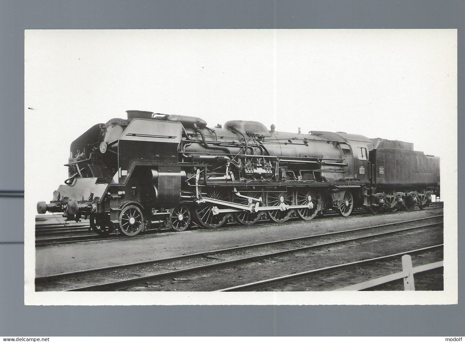 CPA - S.N.C.F., Notre Métier 1950, N°19 - 1ère Série - Locomotive 241P - Compound à 4 Cylindres à Surchauffe - Materiale