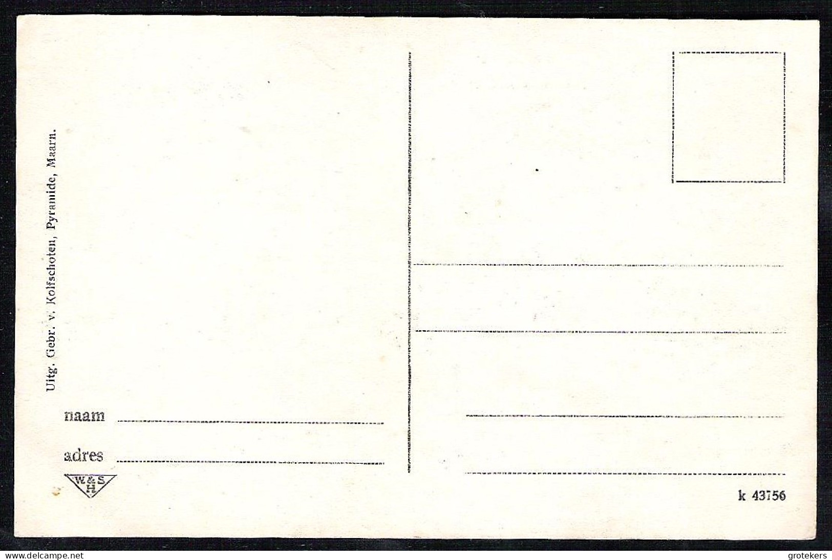 MAARN Pyramide Met Boschgezicht Ca 1912 - Maarn