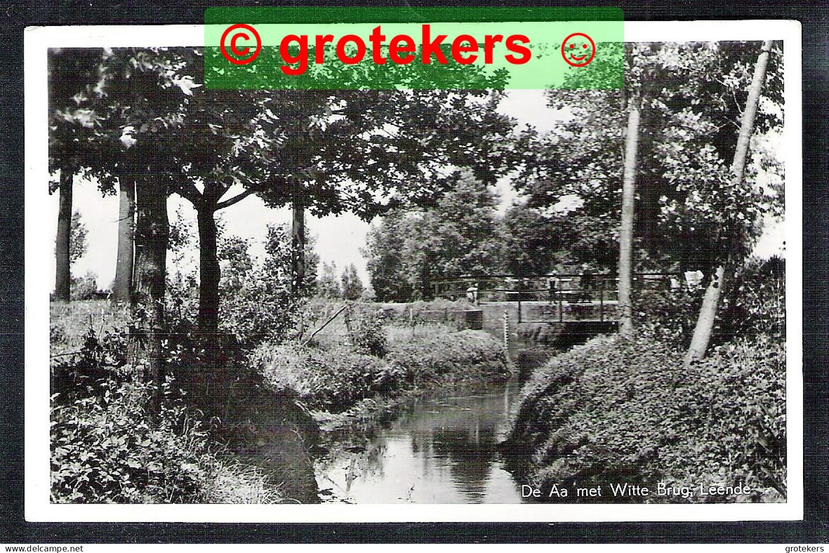 LEENDE – De Aa Met Witte Brug 1964 - Sonstige & Ohne Zuordnung