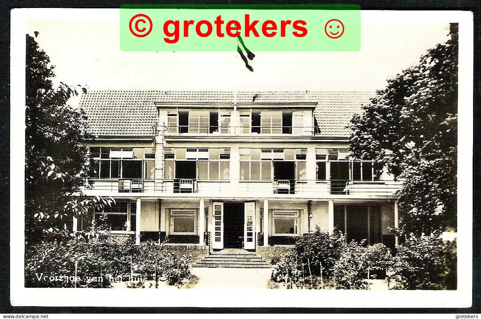 ROLDE ’t Ruige Veld Chr. Gezondheidskoloniehuis 1957 - Rolde