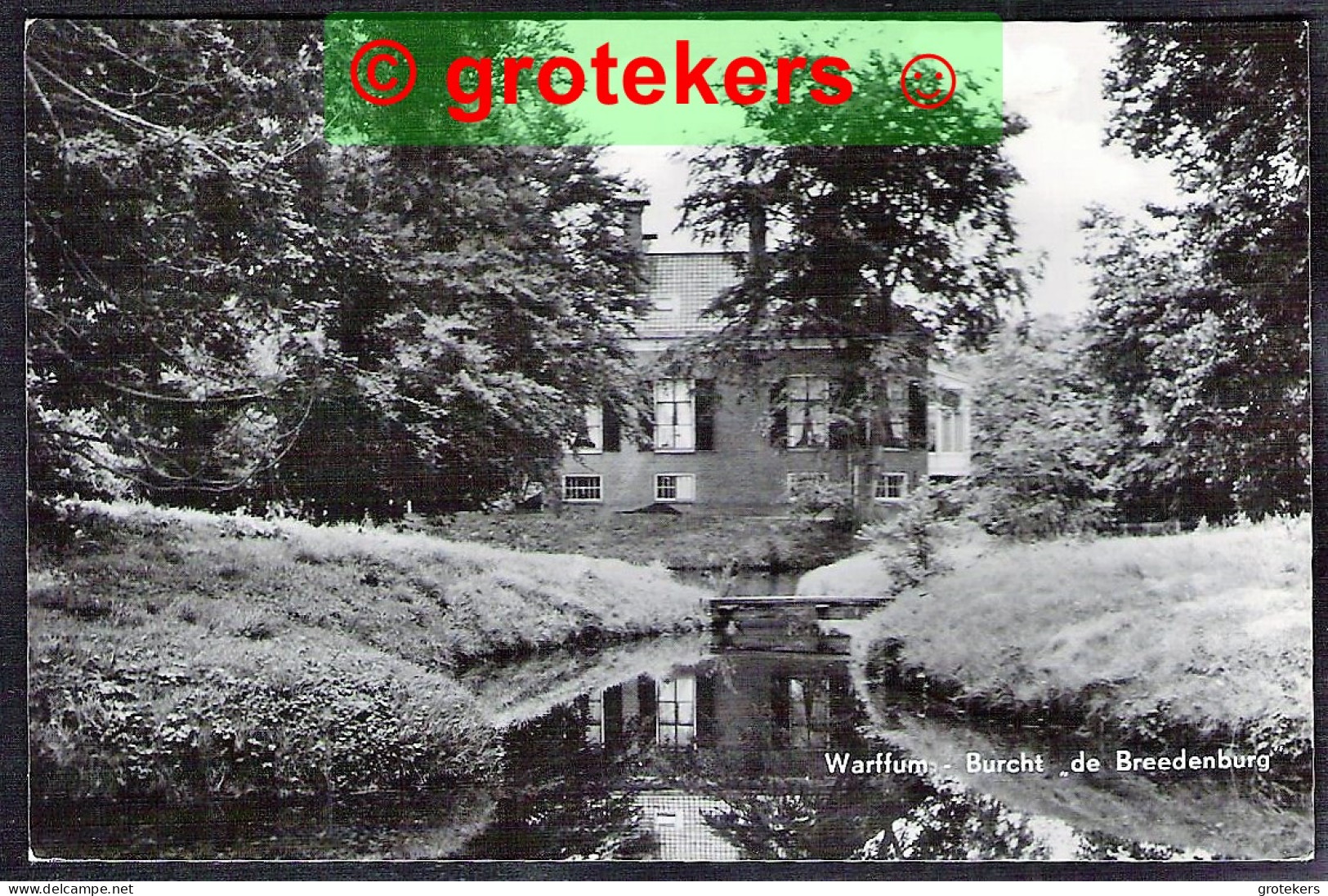 WARFFUM Hotel Restaurant Burcht “de Breedenburg “ 1965 - Other & Unclassified