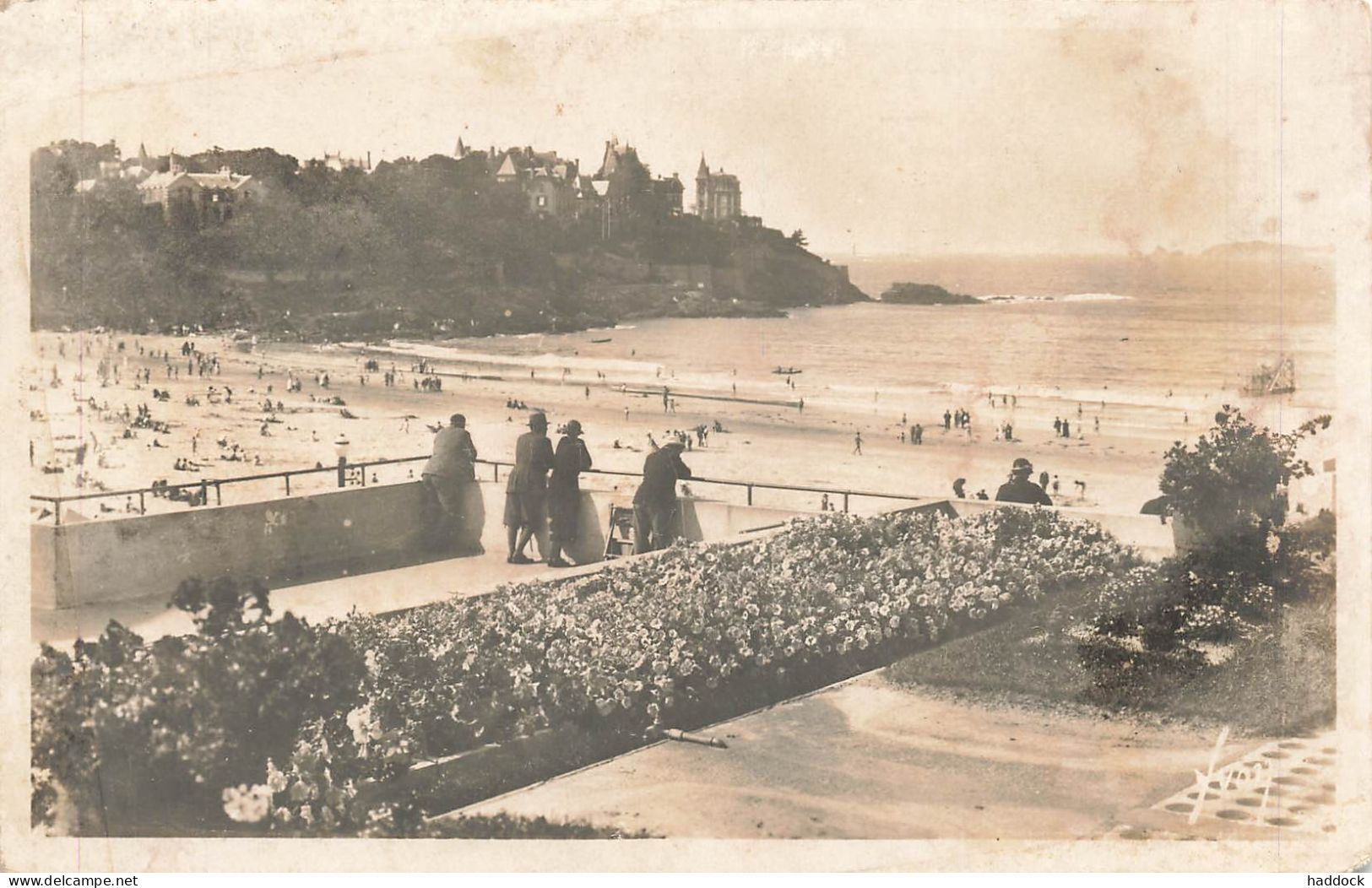 DINARD : LA POINTE DE LA MALOUINE ET LA PLAGE - Dinard