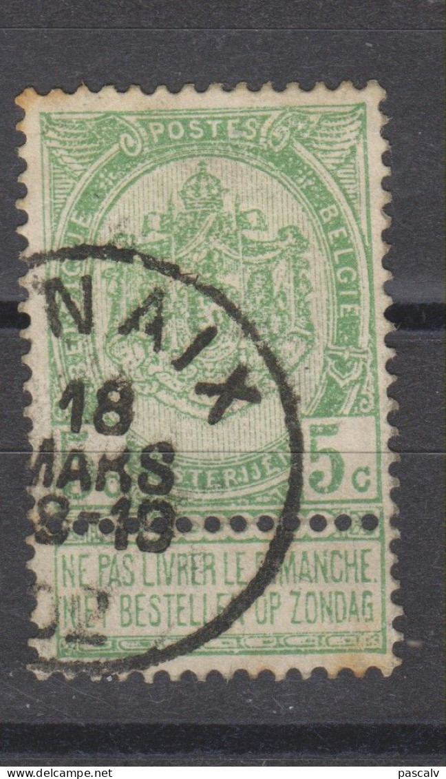 COB 56 Oblitération Centrale RENAIX - 1893-1907 Wappen