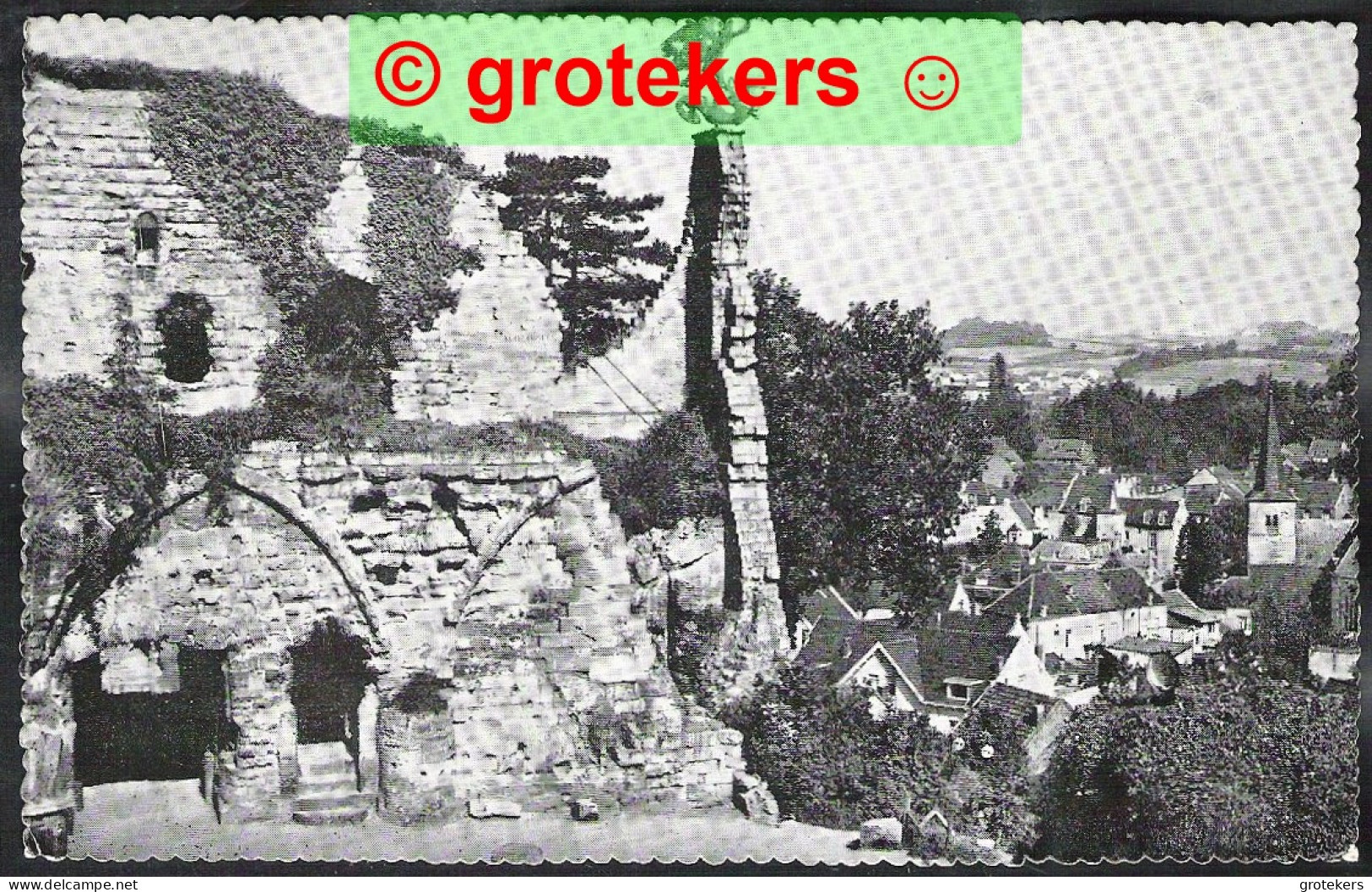 VALKENBURG Ruïne Met Panorama 1960 - Valkenburg