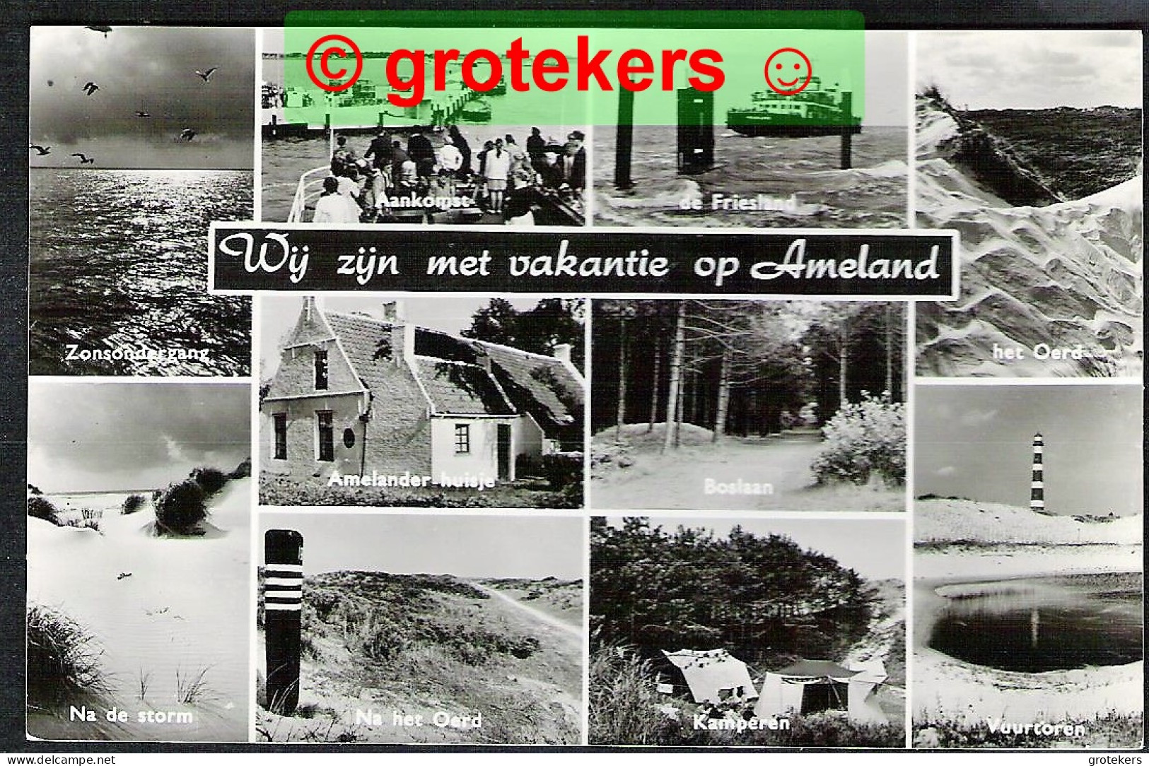 AMELAND 10-luik 1961 - Ameland