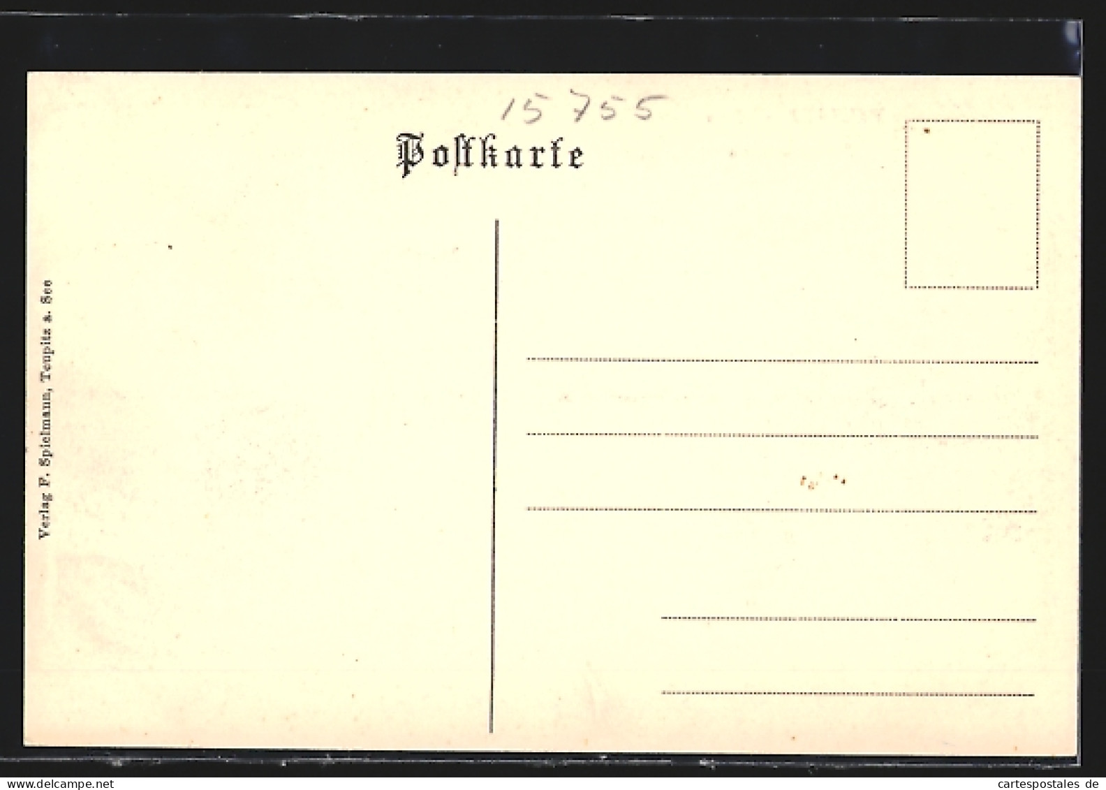 AK Teupitz A. See, Poststrasse Mit Pferdekutsche Und Passanten  - Teupitz