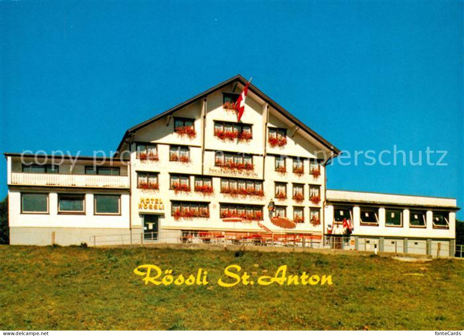 13234302 St Anton Altstaetten Hotel Restaurnat Roessli St Anton Altstaetten - Andere & Zonder Classificatie