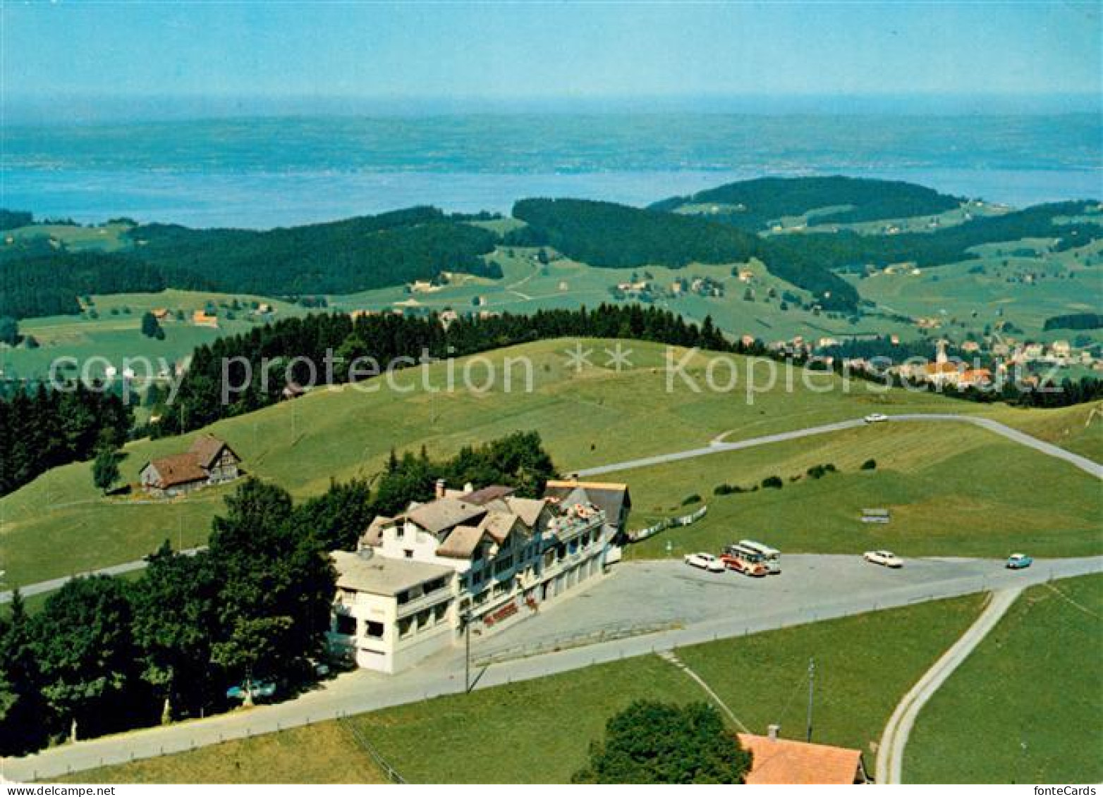 13234301 St Anton Altstaetten Hotel Restaurant Roessli Blick Zum Bodensee Fliege - Autres & Non Classés