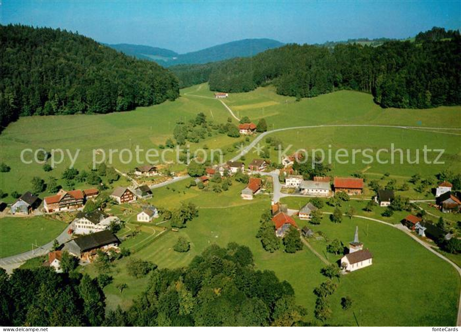 13233214 Tufertschwil Luetisburg Fliegeraufnahme Gasthaus Roessli Tufertschwil L - Altri & Non Classificati