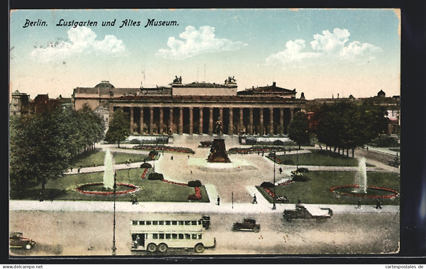 AK Berlin, Lustgarten Mit Altem Museum  - Mitte