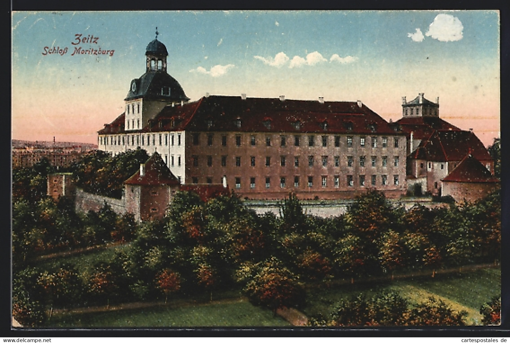 AK Zeitz, Schloss Moritzburg Mit Anlagen  - Zeitz