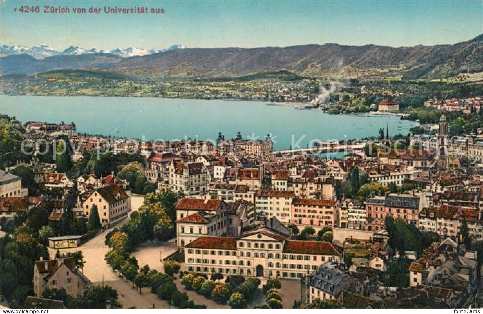 13232140 Zuerich ZH Blick Von Der Universitaet Zuerich ZH - Autres & Non Classés