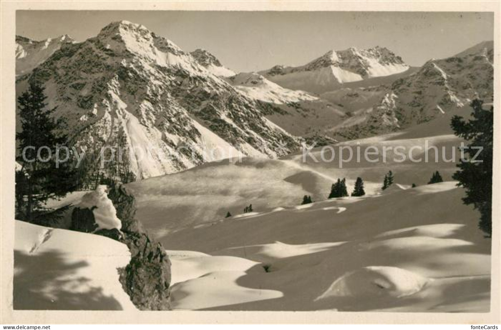 13232120 Arosa GR Aussicht Am Weg Maran Tschuggen Arosa GR - Autres & Non Classés