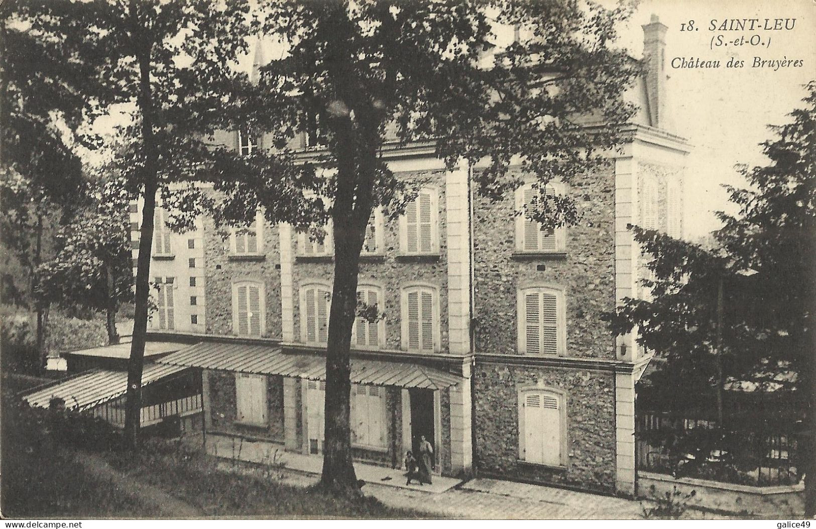 6946 CPA Saint Leu - Château Des Bruyères - Saint Leu La Foret