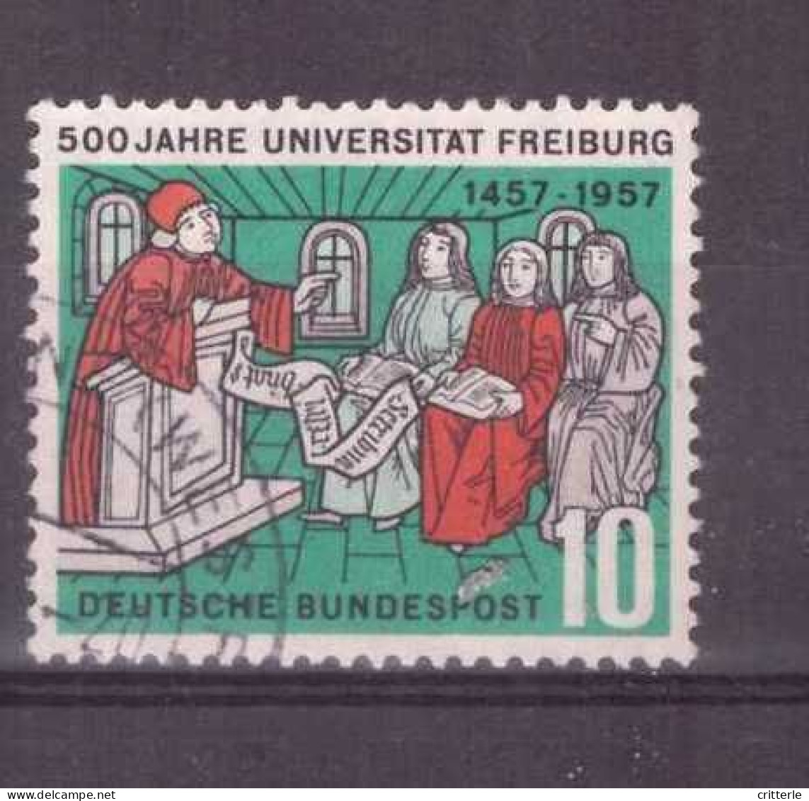 BRD Michel Nr. 256 Gestempelt (7,8,9,10,11,12,13,14,15) - Used Stamps