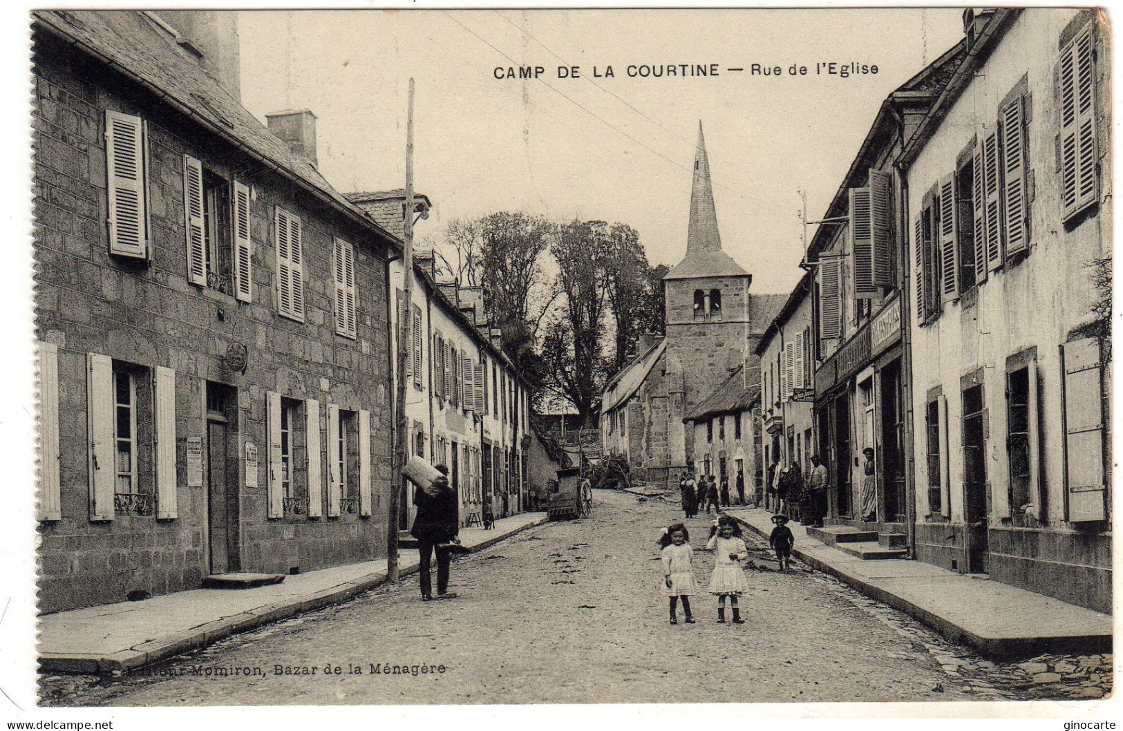 La Courtine Camp Rue De L'eglise - La Courtine