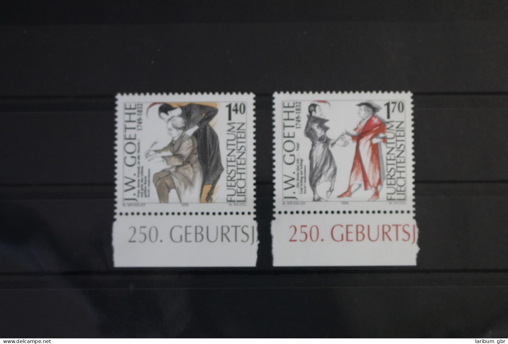 Liechtenstein 1215-1216 Postfrisch #VM761 - Autres & Non Classés