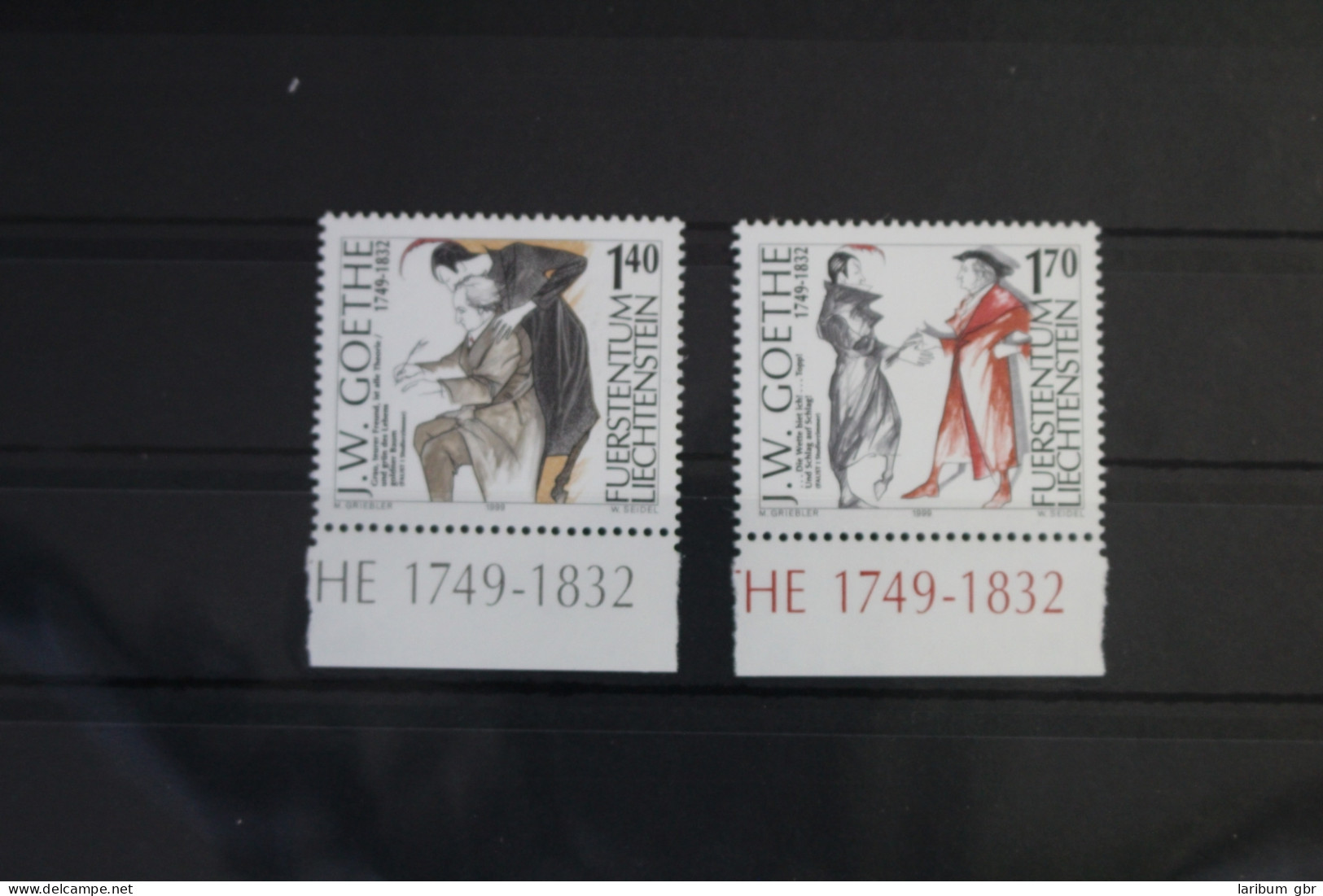 Liechtenstein 1215-1216 Postfrisch #VM759 - Autres & Non Classés