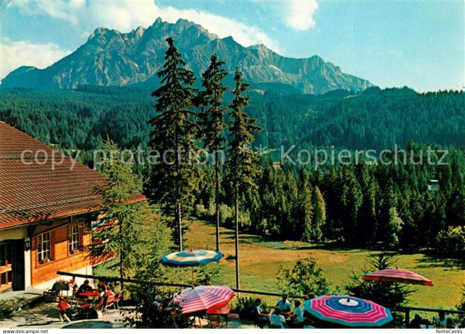 13226593 Krienseregg Bergrestaurant Gondelbahn Kriens Fraeckmuentegg Pilatus Kri - Altri & Non Classificati