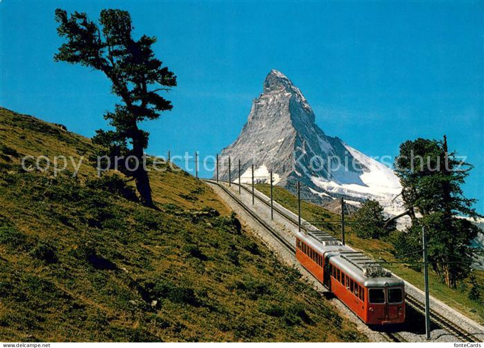 13225970 Gornergratbahn Zermatt Matterhorn  Gornergratbahn - Autres & Non Classés